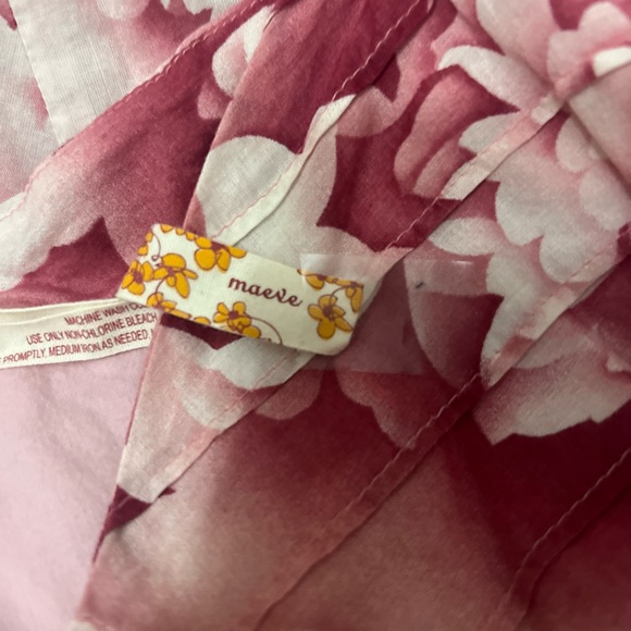 Vintage Mauve by Anthropologie “Savoy Flora” Strapless Dress - Picture 10 of 12